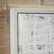 Ashley Furniture Daxonport Wall Art featuring abstract design in warm tones, perfect for modern home decor.