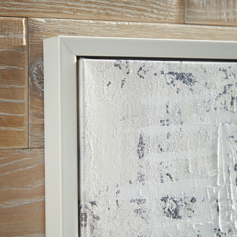 Ashley Furniture Daxonport Wall Art featuring abstract design in warm tones, perfect for modern home decor.
