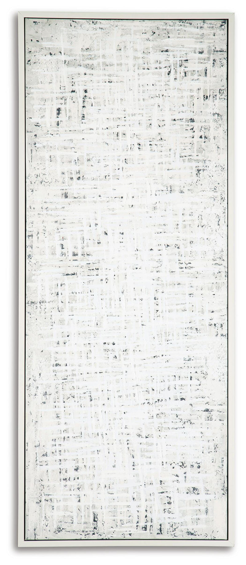 Ashley Furniture Daxonport Wall Art featuring a modern abstract design with vibrant colors and textured details.