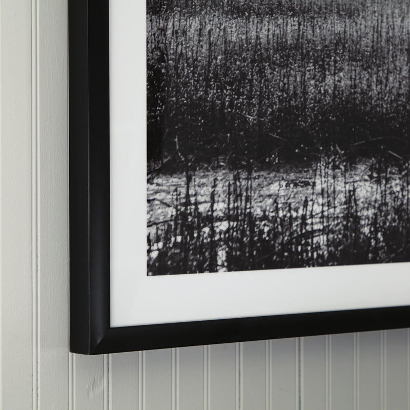 Ashley Furniture Deborland Wall Art featuring a modern abstract design with vibrant colors and textured details.