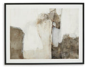 Ashley Furniture Aldricton wall art featuring a modern, abstract design with bold colors and textured details for home decor.