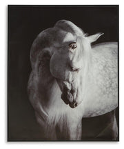 Ashley Furniture Archerwick Wall Art featuring a modern, abstract design in neutral tones for contemporary home decor.