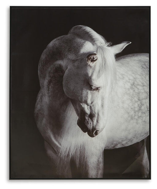 Ashley Furniture Archerwick Wall Art featuring a modern, abstract design in neutral tones for contemporary home decor.