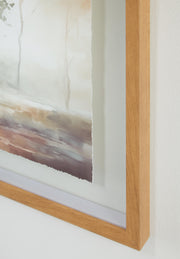 Set of four Bryneford wall art pieces by Ashley Furniture, featuring modern abstract designs on canvas.