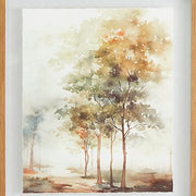 Set of four Bryneford wall art pieces by Ashley Furniture, featuring modern abstract designs on neutral-toned canvases.