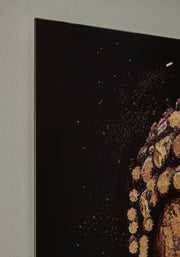 Ashley Furniture Caymoore Wall Art featuring a modern, textured design with neutral tones, ideal for stylish home decor.