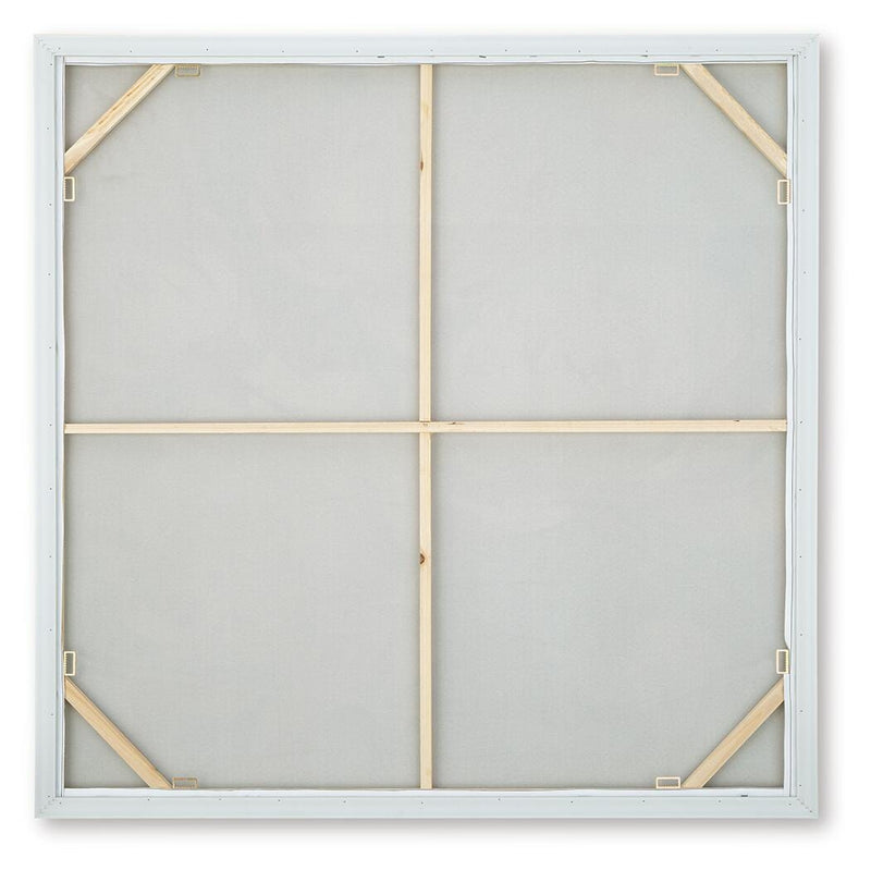 Ashley Furniture Parryville Wall Art featuring a decorative framed design suitable for modern interior decor.