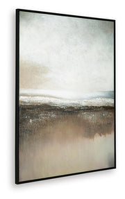 Ashley Furniture Siaking wall art featuring vibrant abstract design suitable for modern interior decor.