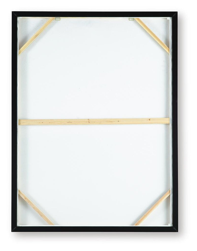 Ashley Furniture Siaking Wall Art featuring vibrant, abstract design suitable for modern home decor.