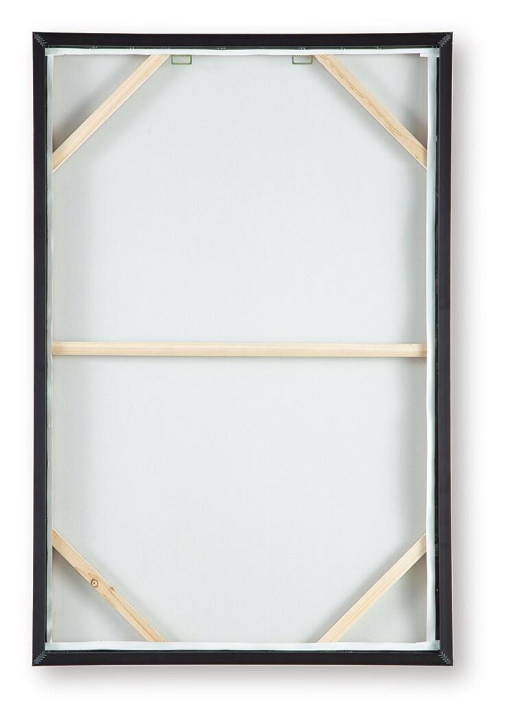 Ashley Furniture Gravesworth Wall Art featuring a modern abstract design, suitable for contemporary home decor.