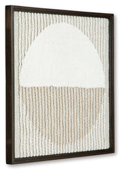 Ashley Furniture Bachard wall decor featuring modern geometric design in a stylish, contemporary wall art piece.