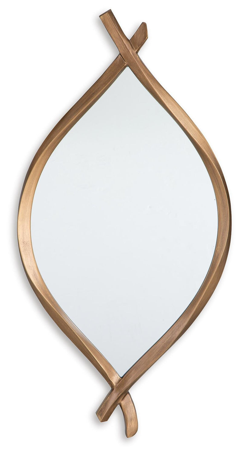 Ashley Furniture Bartner Accent Mirror with a sleek, modern design and a rectangular shape perfect for enhancing any room decor.