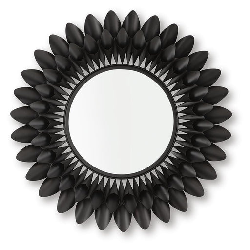 Ashley Furniture Ryenmour Accent Mirror with a sleek frame, showcasing a stylish and modern wall mirror design.