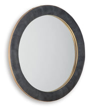 Ashley Furniture Corinsworth Accent Mirror showing a stylish frame and reflective glass, ideal for enhancing living room decor.