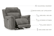 Ashley Furniture Next-Gen DuraPella power recliner with plush upholstery and modern design, shown in a cozy living room setting.