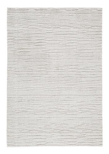 Ivygail 5' x 7' rug by Ashley Furniture with a textured, floral pattern in neutral tones, perfect for living room or bedroom decor.