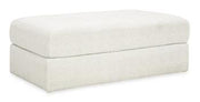 Karinne oversized accent ottoman by Ashley Furniture with plush fabric and modern design for living room decor.