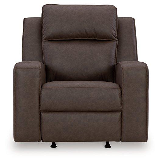 Lavenhorne recliner by Ashley Furniture featuring plush upholstery and a comfortable, modern design for living room relaxation.