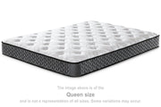 8 inch Bonnell hybrid mattress by Ashley Furniture showing a plush, layered mattress with quilted top and supportive edges.
