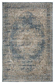 Ashley Furniture South 8' x 10' rug with intricate patterns and warm tones, showcasing a soft, woven textile design.