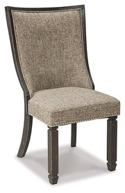 Ashley Furniture Tyler Creek Dining Set with a wooden table and matching chairs, ideal for a stylish dining room.