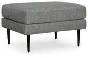 Ashley Furniture Hazela living room set with a sofa and loveseat, featuring plush cushions and contemporary upholstery.