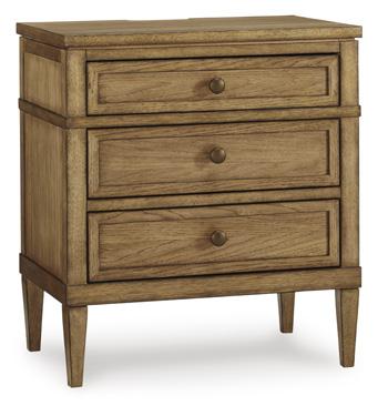 Ashley Furniture Sharlance Bedroom Set featuring a bed, dresser, and nightstands in a modern bedroom design.