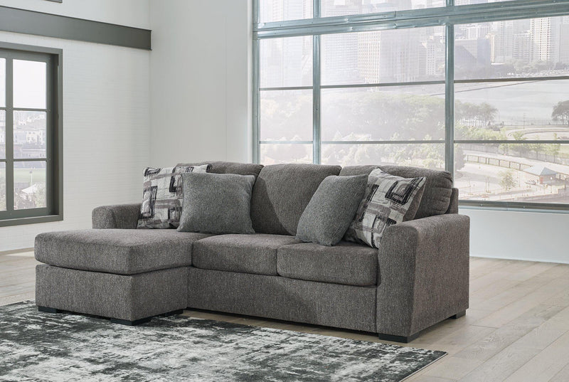 Ashley Furniture Gardiner sofa chaise featuring plush upholstery and a modern design, perfect for stylish living room seating.
