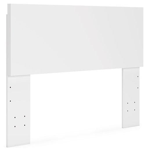 Ashley Furniture Onita Panel Bed with two side storage drawers, featuring a sleek wood finish and modern design.