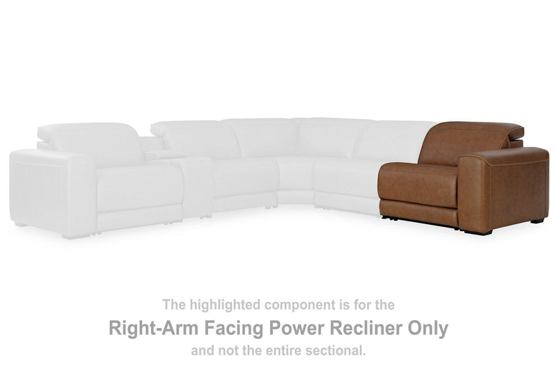 Magic Man 5-Piece Power Reclining Sectional