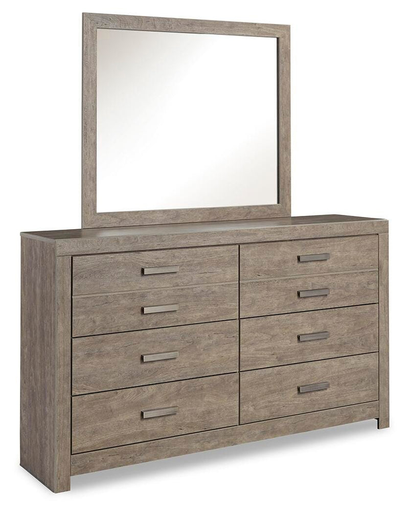 Ashley Furniture Culverbach youth bedroom set with bed, dresser, and nightstand in a modern bedroom scene.