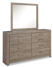 Ashley Furniture Culverbach youth bedroom set with a bed, nightstand, and dresser in a modern style.