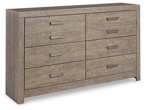 Ashley Furniture Culverbach dresser with sleek wood finish and multiple drawers for ample storage.