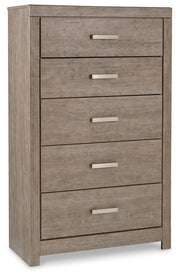 Ashley Furniture Culverbach youth bedroom set featuring a bed, dresser, and nightstand in a contemporary design.