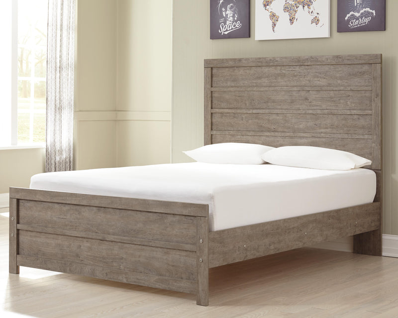 Ashley Furniture Culverbach youth bedroom set featuring a bed, dresser, and nightstand in a modern bedroom scene.