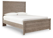 Ashley Furniture Culverbach youth bedroom set with a bed, dresser, and nightstand in a modern bedroom scene.