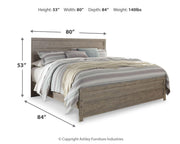 Ashley Furniture Culverbach youth bedroom set with a bed, dresser, and nightstand in a modern design.