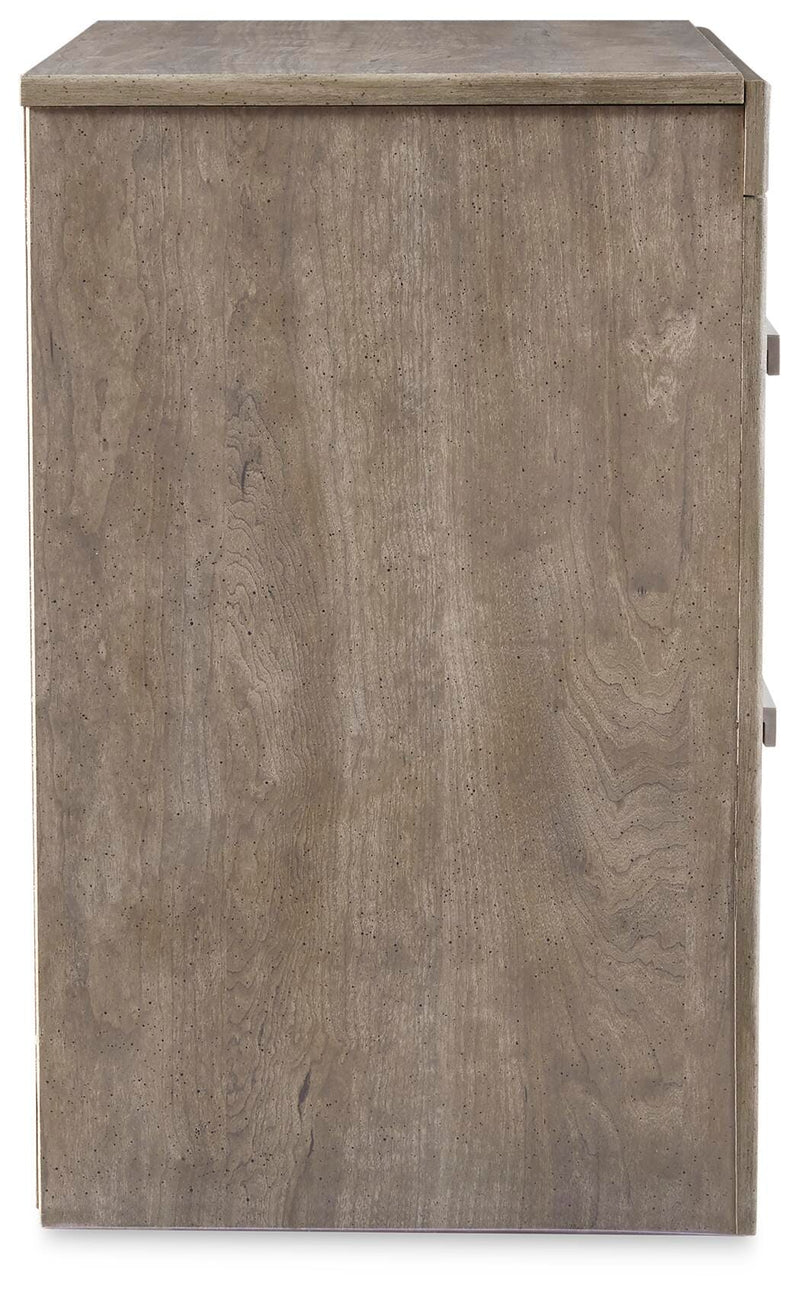 Ashley Furniture Culverbach youth bedroom set with a bed, dresser, and nightstand in a modern wood finish.