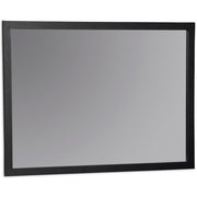 Ashley Furniture Danziar bedroom mirror with a sleek, modern design shown from an angled side view.