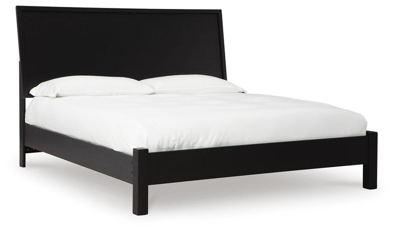 Ashley Furniture Danziar bedroom set featuring a stylish bed frame, matching nightstands, and a modern bedroom design.