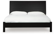 Ashley Furniture Danziar bedroom set with a modern bed frame, matching nightstands, and stylish bedroom decor.