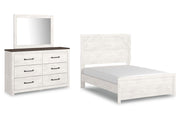 Ashley Furniture Gerridan bedroom set featuring a modern bed frame, matching nightstands, and stylish bedroom furniture.