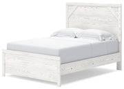 Ashley Furniture Gerridan Youth Bed with a sturdy wooden frame and classic design, shown from an angled view.