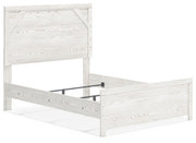 Ashley Furniture Gerridan Youth Bed with a sturdy wooden frame and stylish design, shown from an angled side view.