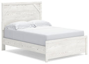 Ashley Furniture Gerridan Youth Bed with angled view showcasing its stylish wooden frame and youthful design.