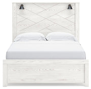 Ashley Furniture Gerridan bedroom set featuring a modern bed frame with matching nightstands and dresser in a stylish bedroom scene.