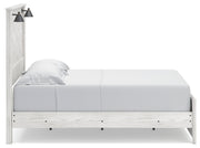 Ashley Furniture Gerridan bedroom set with a modern bed frame and matching nightstands, shown in a stylish bedroom scene.