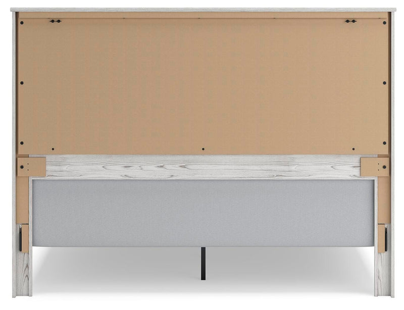Ashley Furniture Gerridan bedroom set featuring a stylish bed frame, matching nightstands, and elegant bedroom decor.