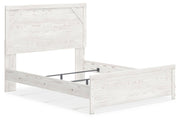 Ashley Furniture Gerridan bedroom set featuring a bed, nightstands, and dresser in a modern bedroom design.