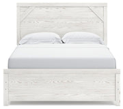 Ashley Furniture Gerridan bedroom set featuring a modern bed frame with headboard, matching nightstands, and stylish bedroom decor.